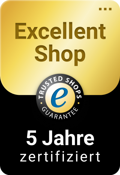 Trusted Shops - 5 Jahre zertifiziert